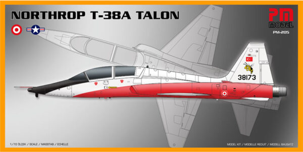 Maketa aviona NORTHROP T 38A TALON