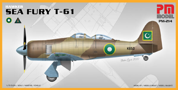 Maketa aviona SEA FURY T-61